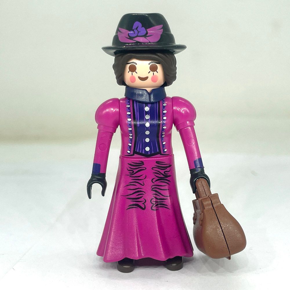 playmobil lady cow boy en fushia playmobil lady cow boy en fushia