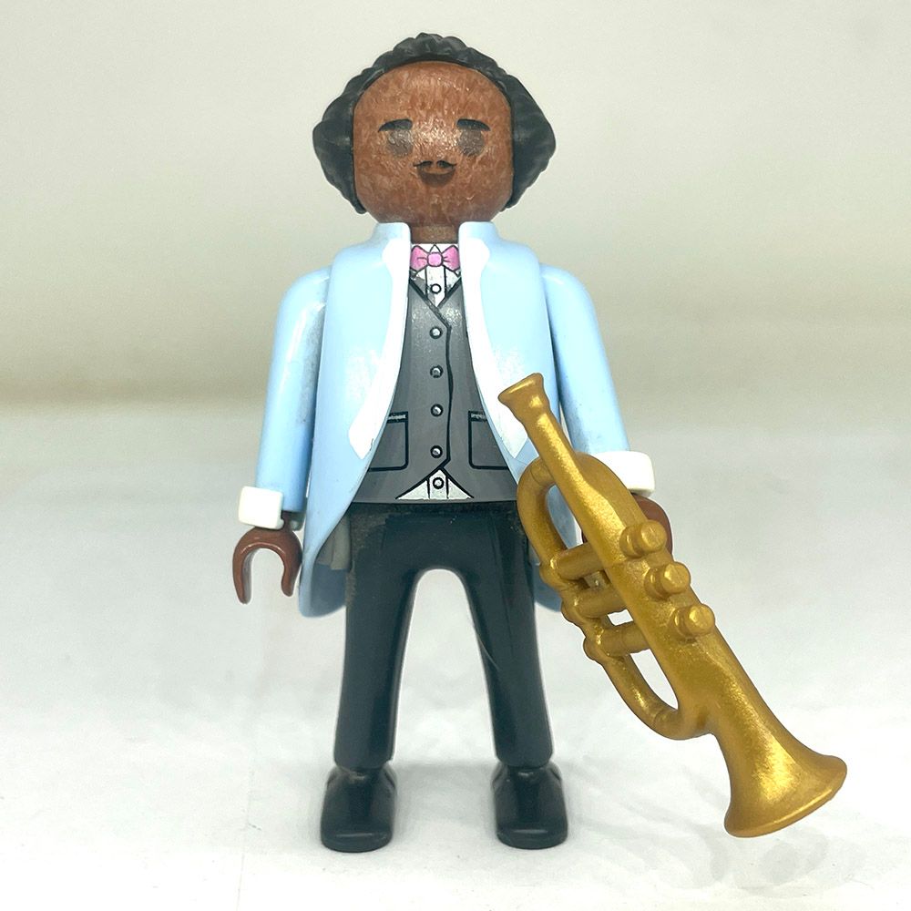 playmobil bluesman à la trompette S26 playmobil bluesman à la trompette S26