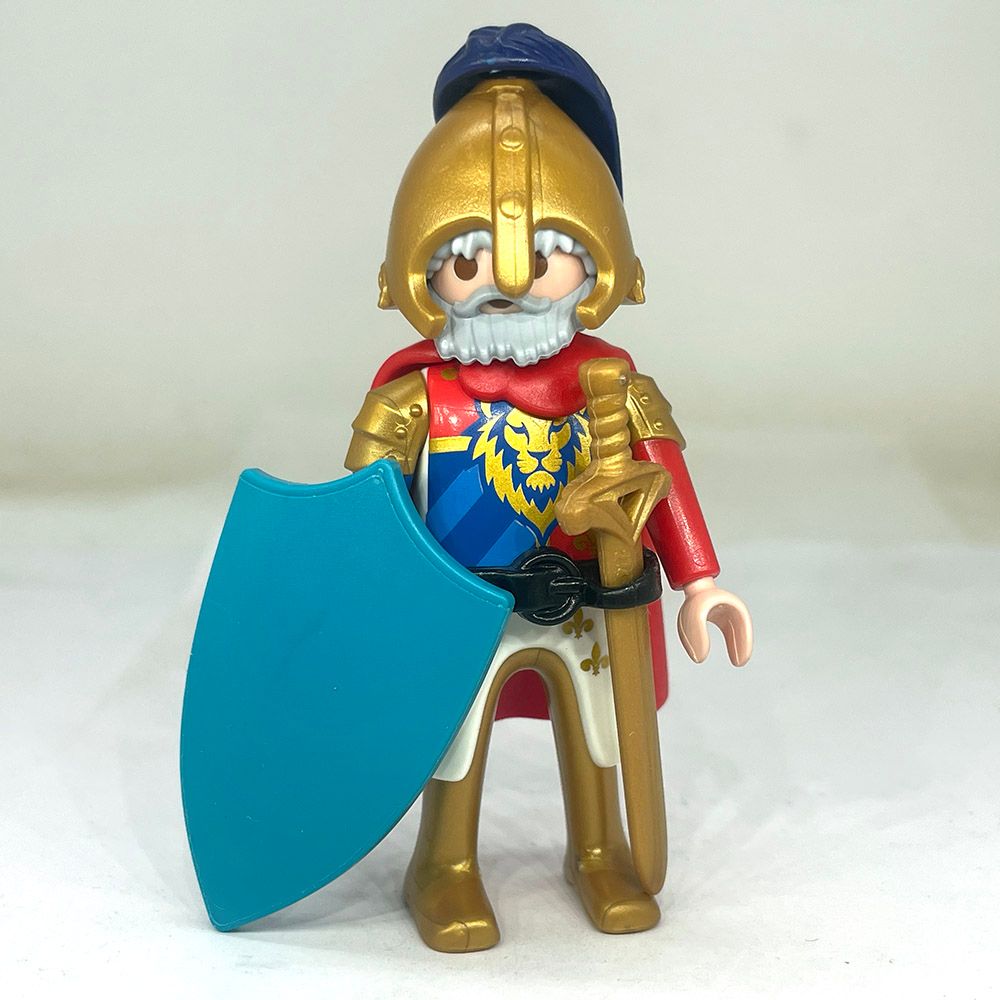 playmobil chevalier au lion or playmobil chevalier au lion or