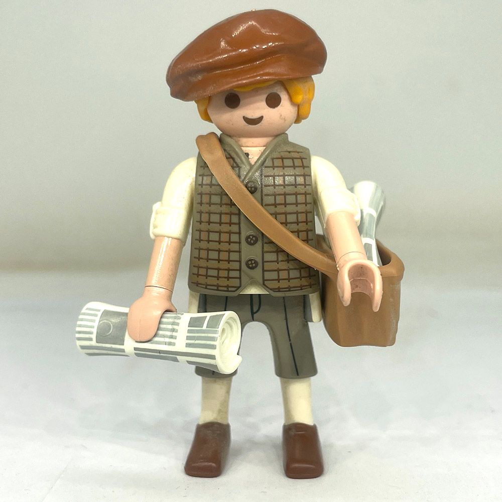 playmobil livreur de journaux S26 playmobil livreur de journaux S26