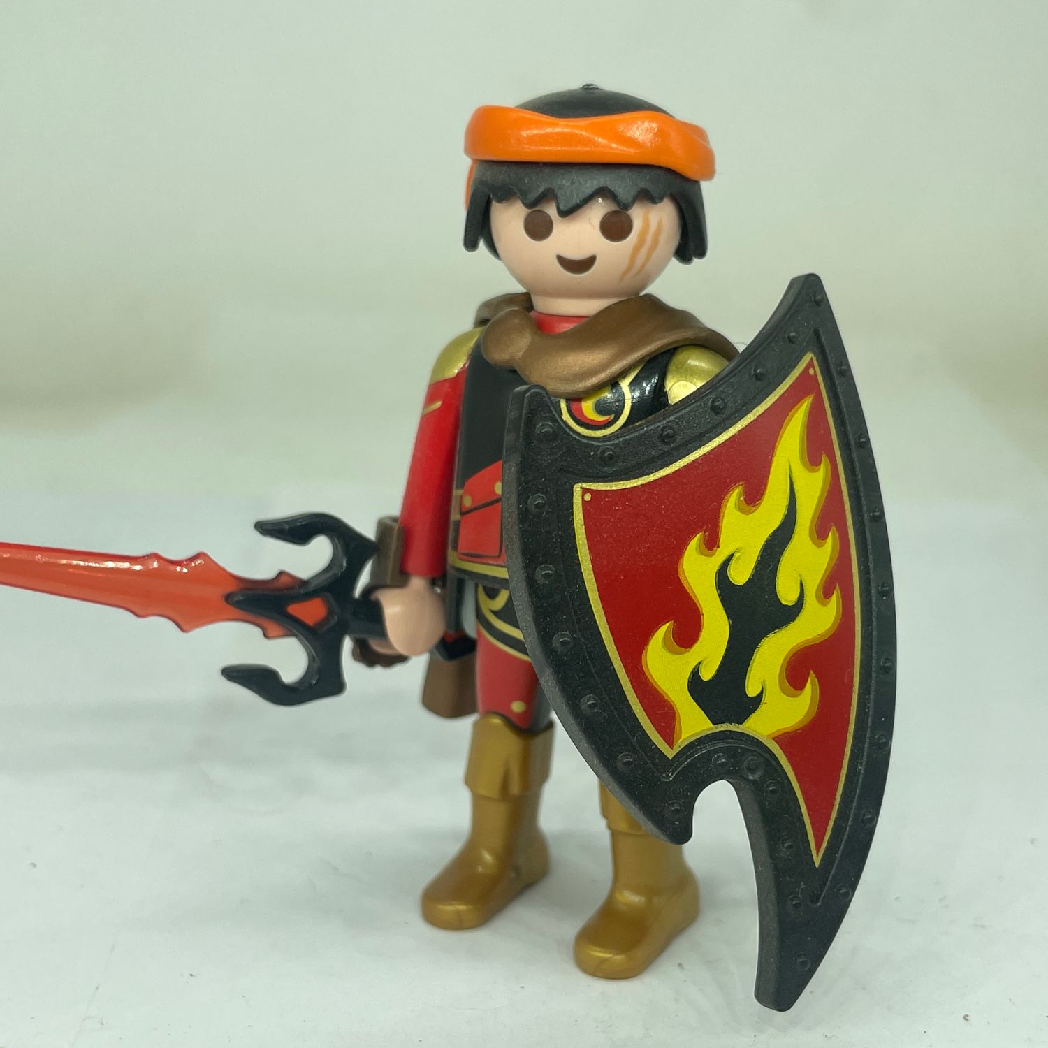 playmobil guerrier de feu novelmore