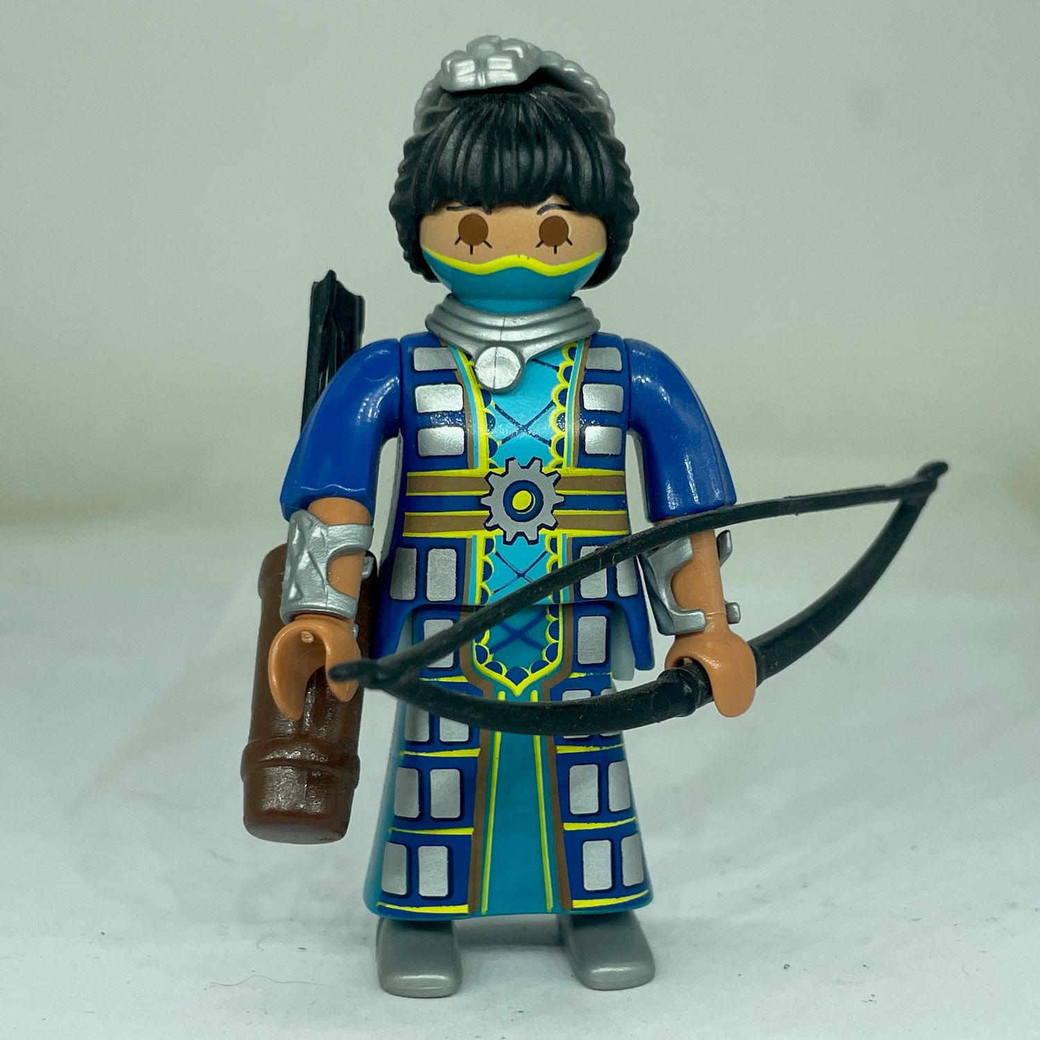 playmobil guerrière archer ninja