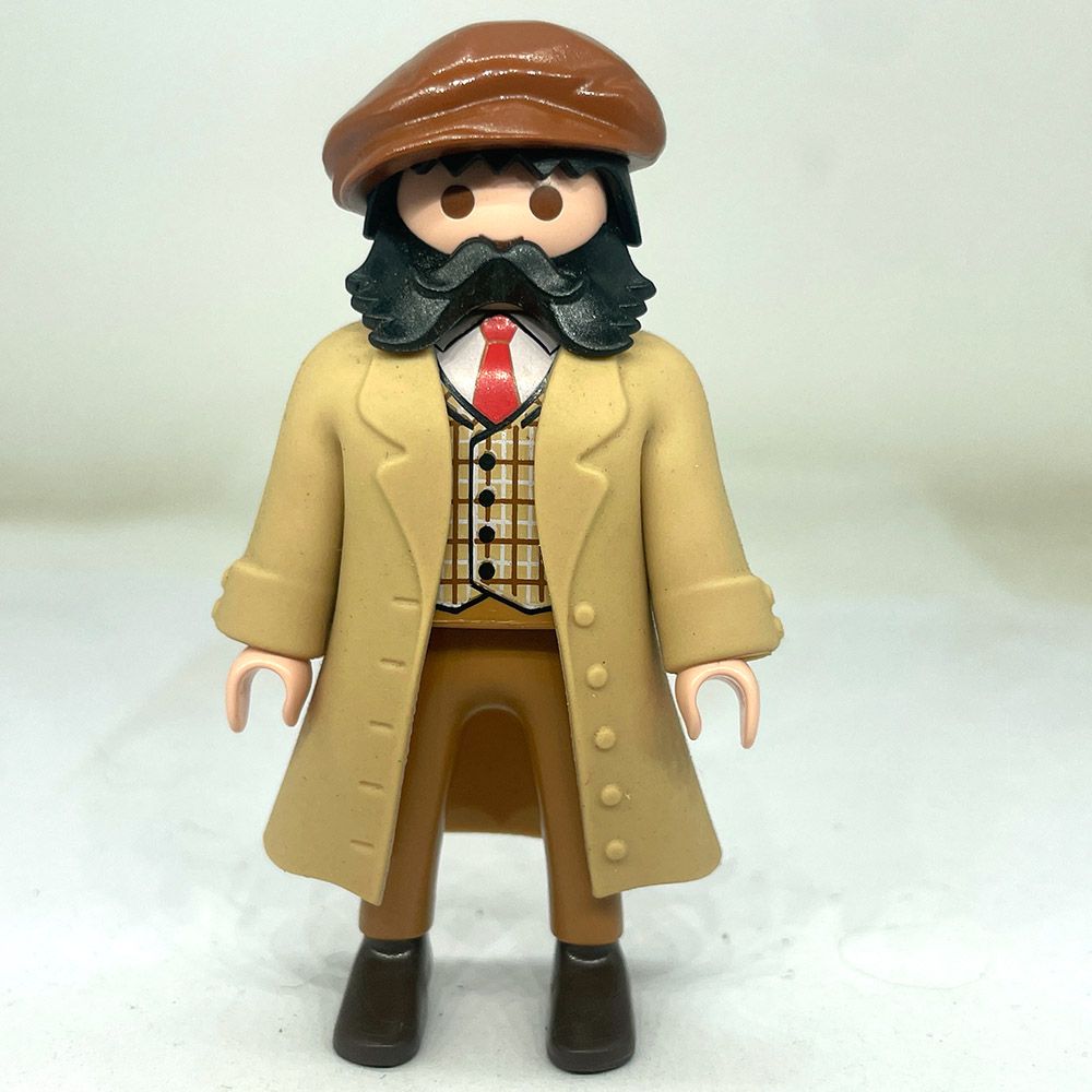 Playmobil homme 1900 manteau beige Playmobil homme 1900 manteau beige