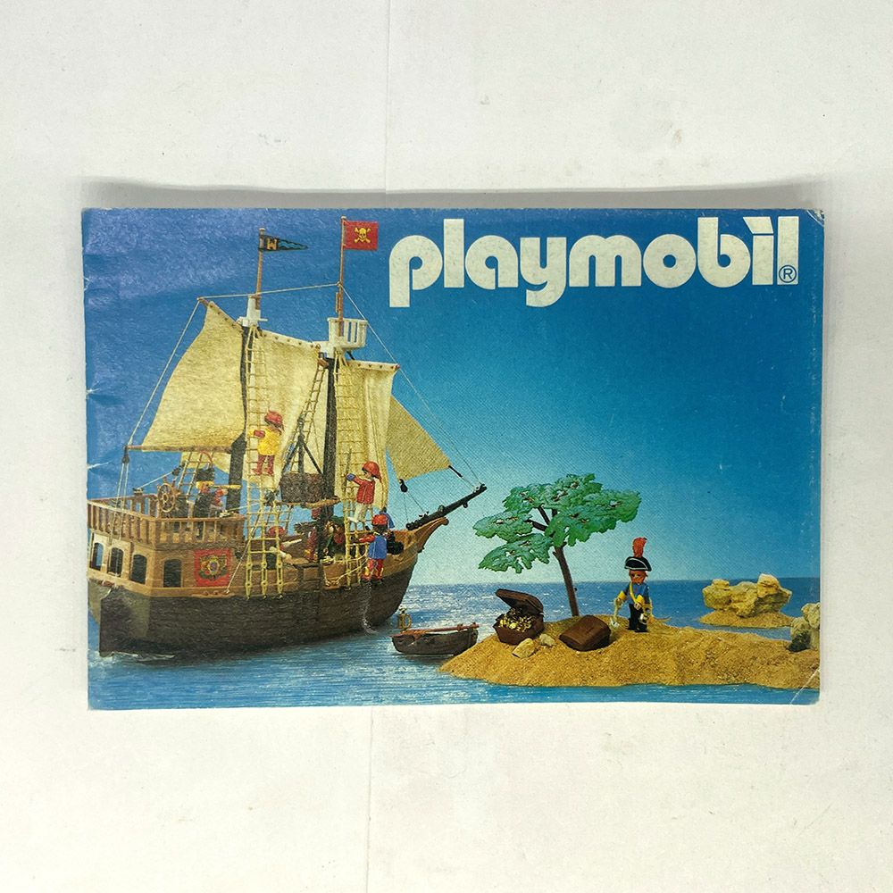 Playmobil leaflet pub bateau pirate