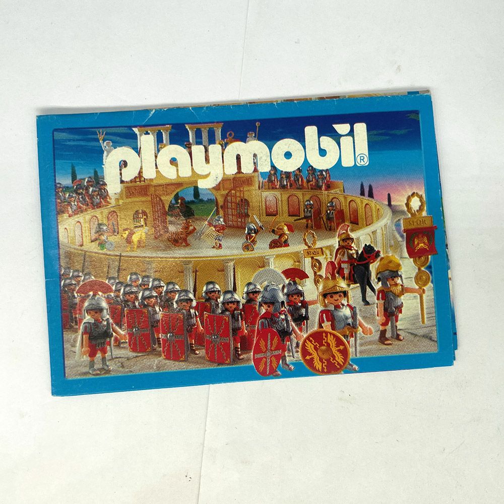 Playmobil leaflet pub arène romaine