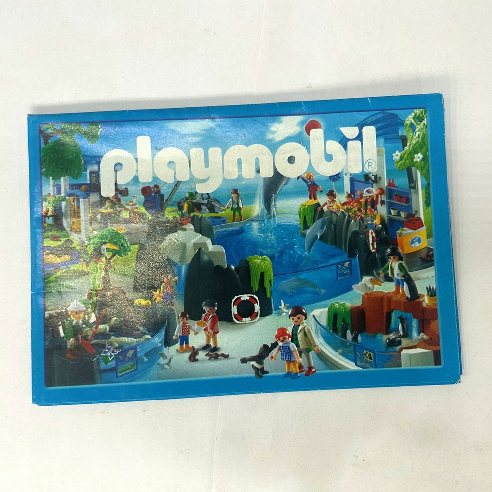 Playmobil leaflet pub bassin du zoo