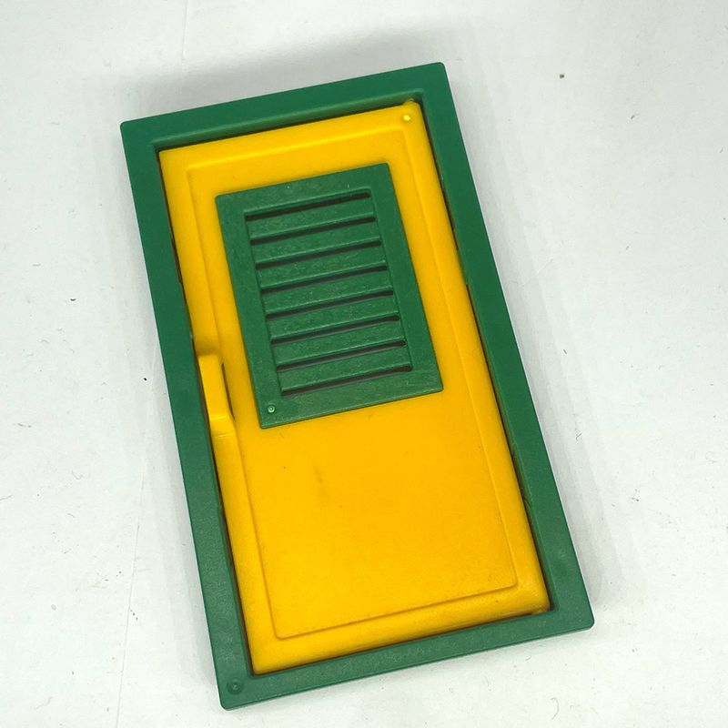 Playmobil porte maison forestière jaune