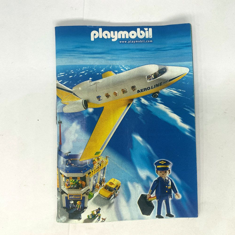 Playmobil leaflet pub avion