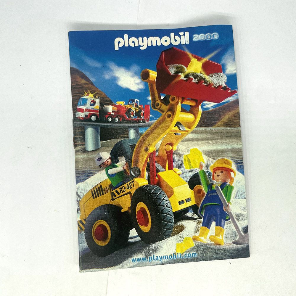 Playmobil leaflet pub bulldozer