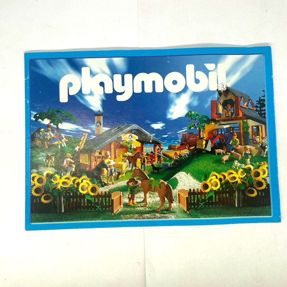 Playmobil leaflet pub écurie et tournesol Playmobil leaflet pub écurie et tournesol