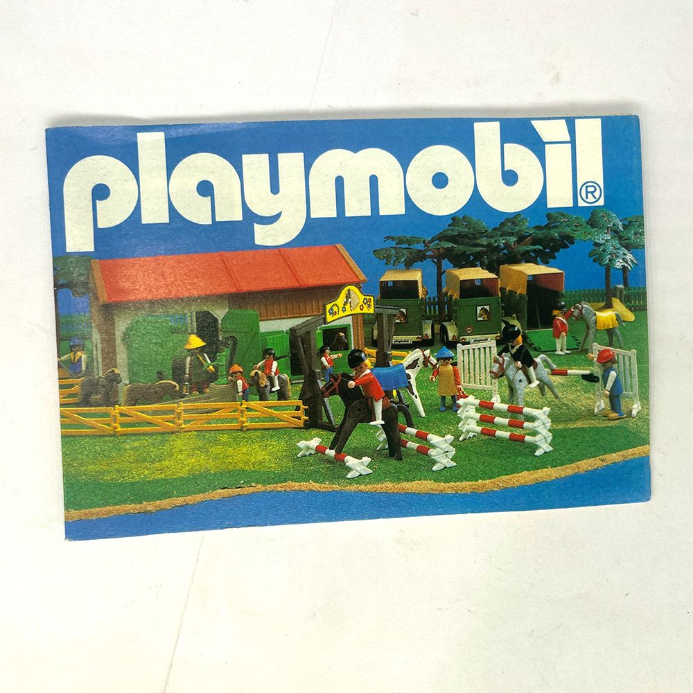 Playmobil leaflet pub équitation