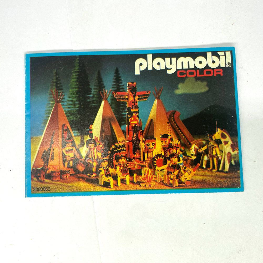 Playmobil leaflet pub camp indien