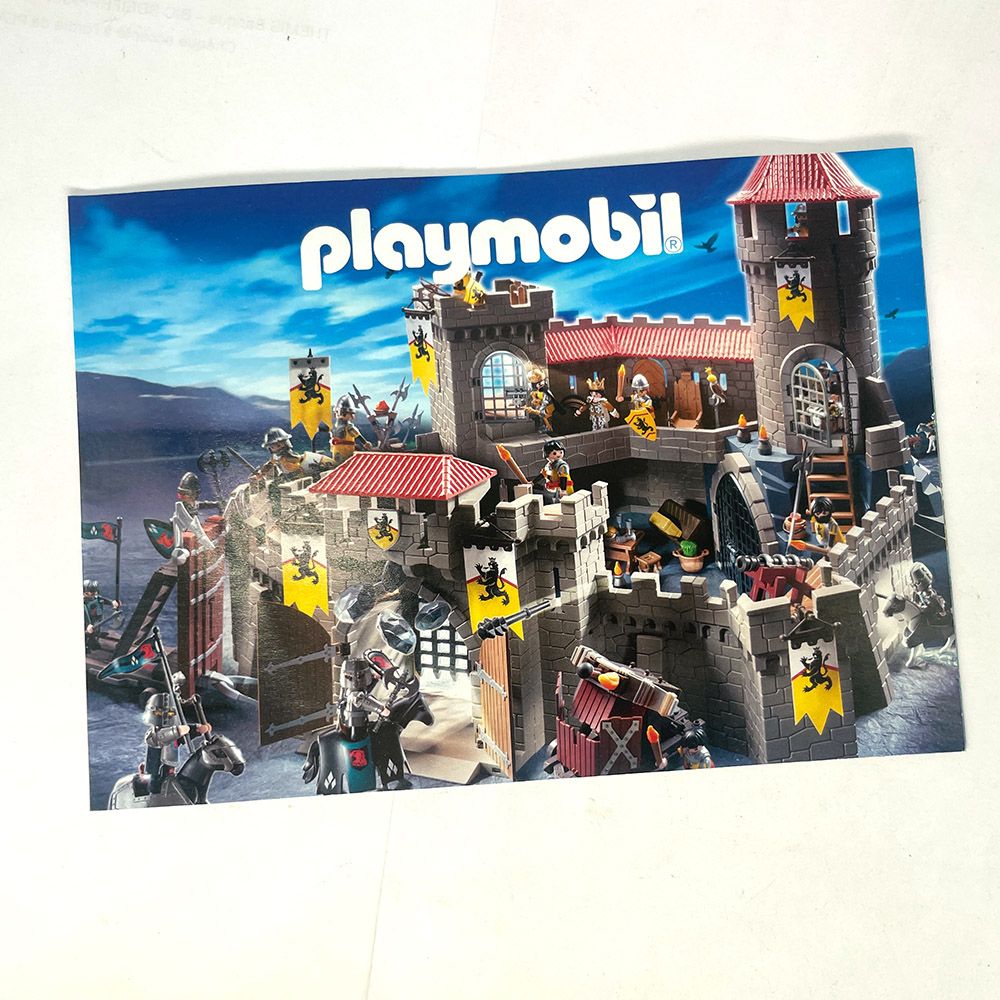Playmobil leaflet pub château fort 8