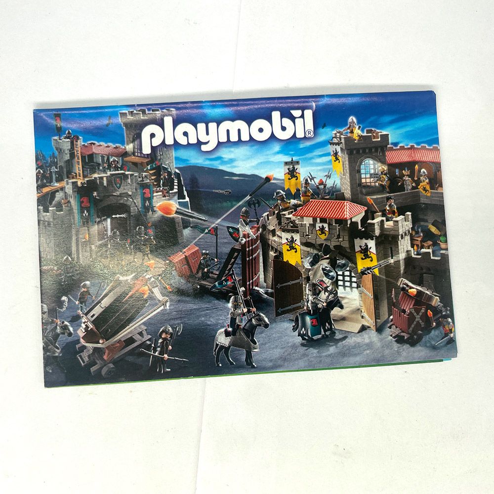 Playmobil leaflet pub château fort