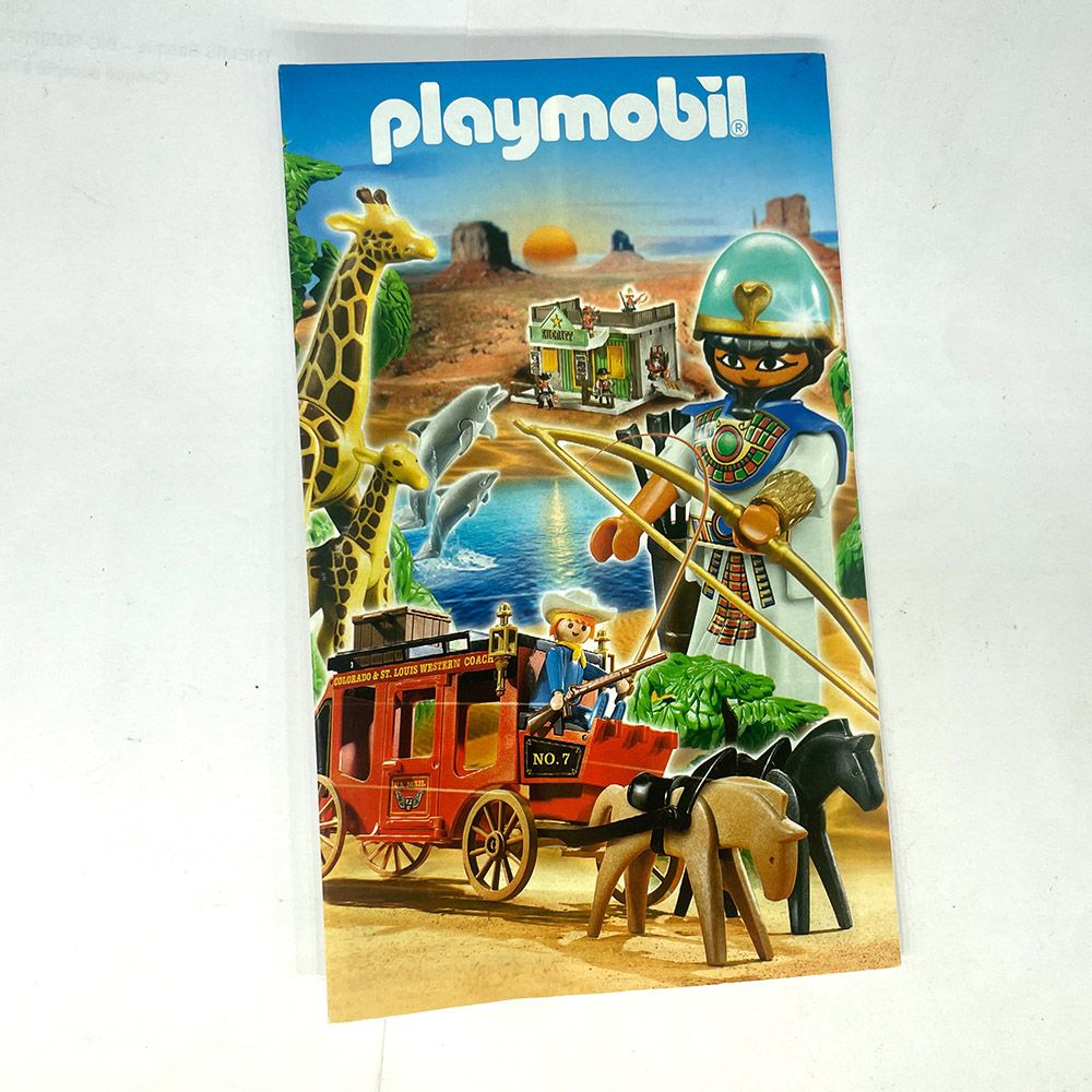 Playmobil leaflet pub catalogue égyptien