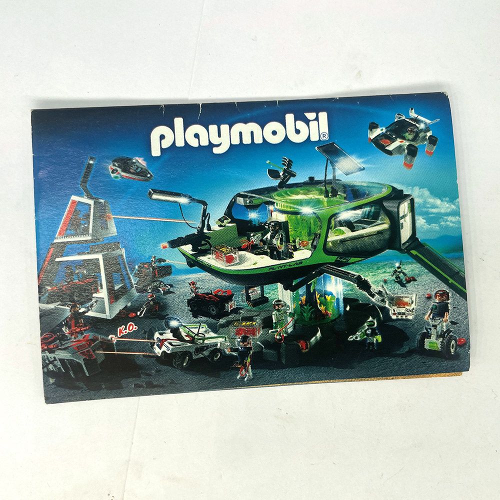 Playmobil leaflet pub espace