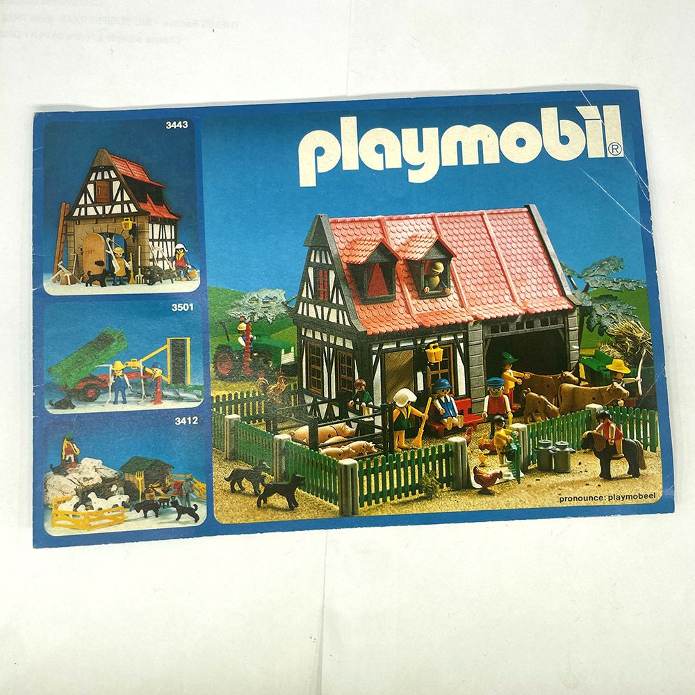 Playmobil leaflet pub ferme médiévale 2