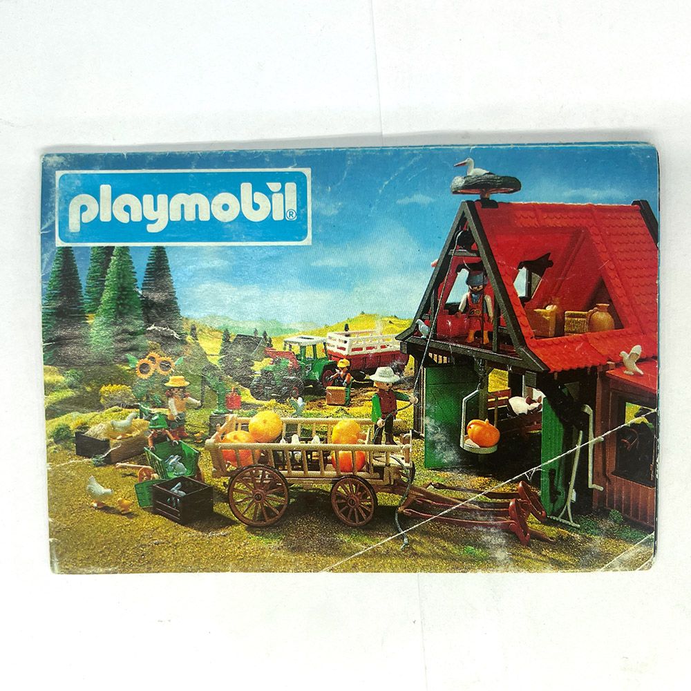 Playmobil leaflet pub ferme médiévale