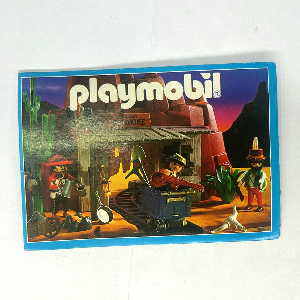 Playmobil leaflet pub mine d'or