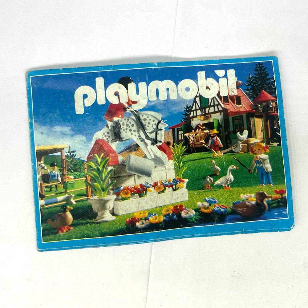 Playmobil leaflet pub saut d'obstacle