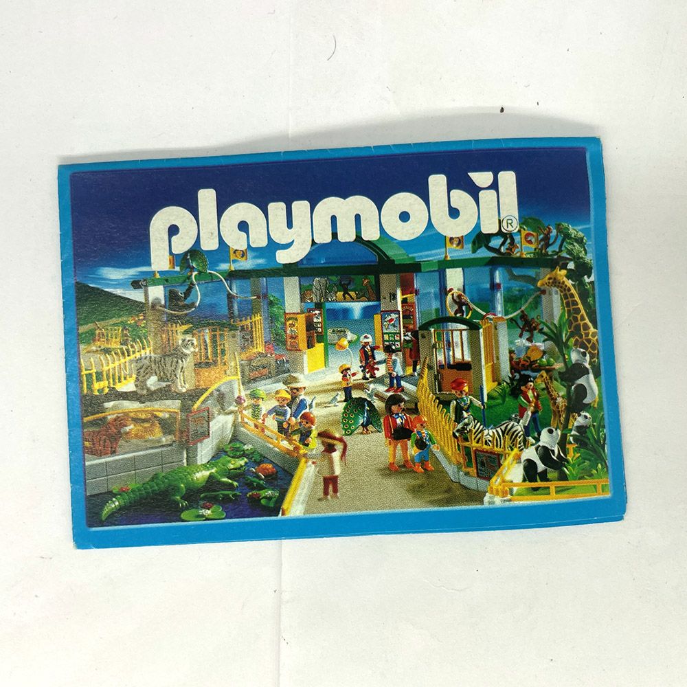Playmobil leaflet pub zoo