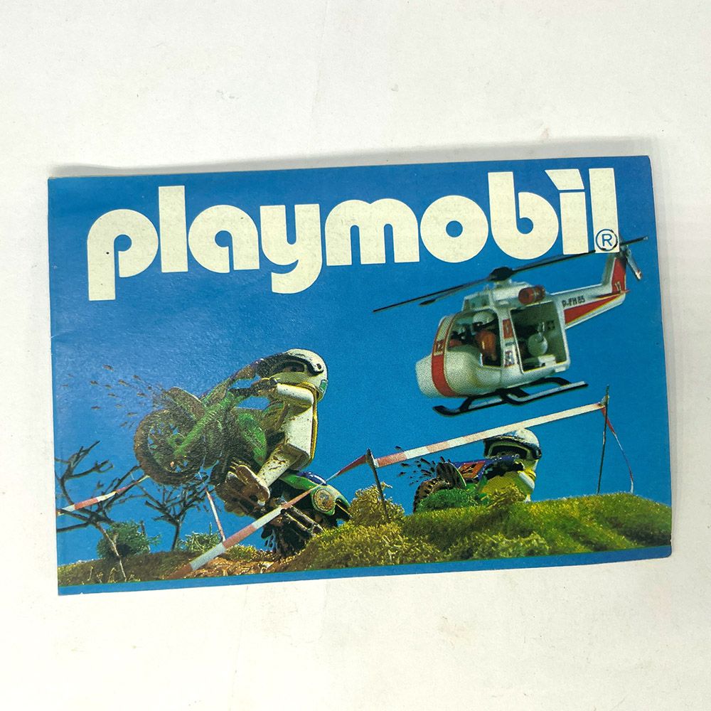 Playmobil leaflet pub moto cross
