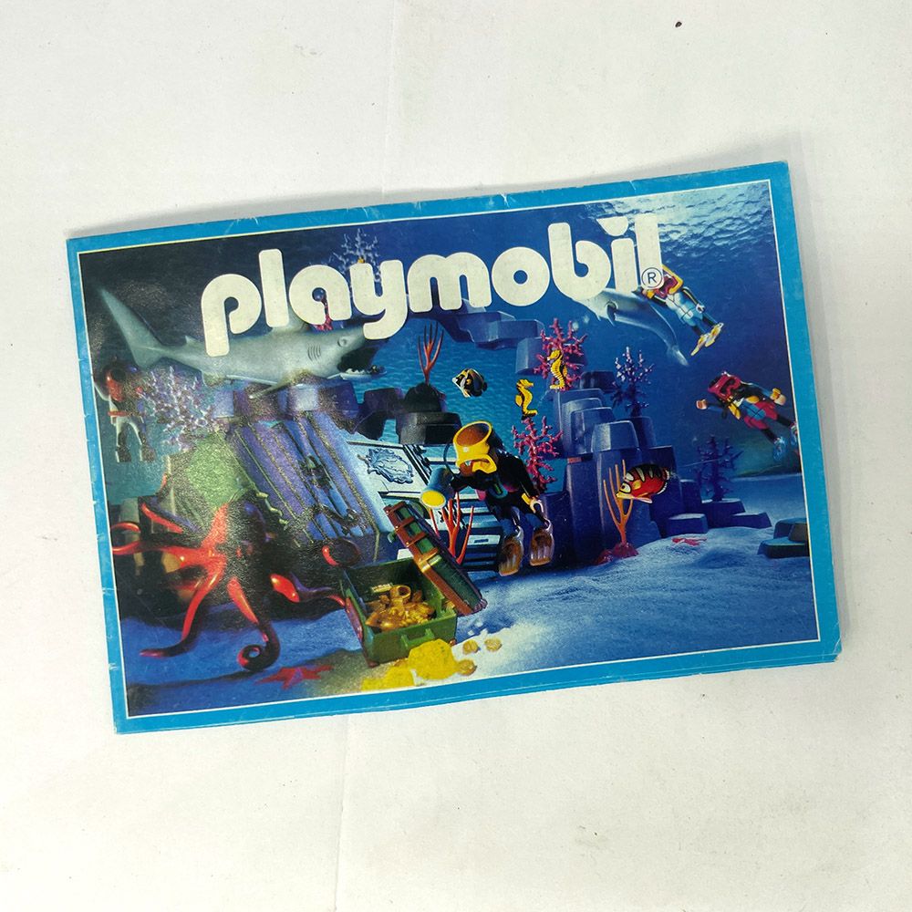 Playmobil leaflet pub plongée sous marine Playmobil leaflet pub plongée sous marine
