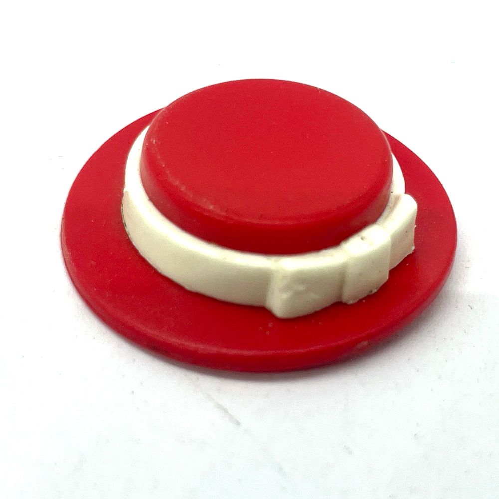 Playmobil chapeau plat rouge