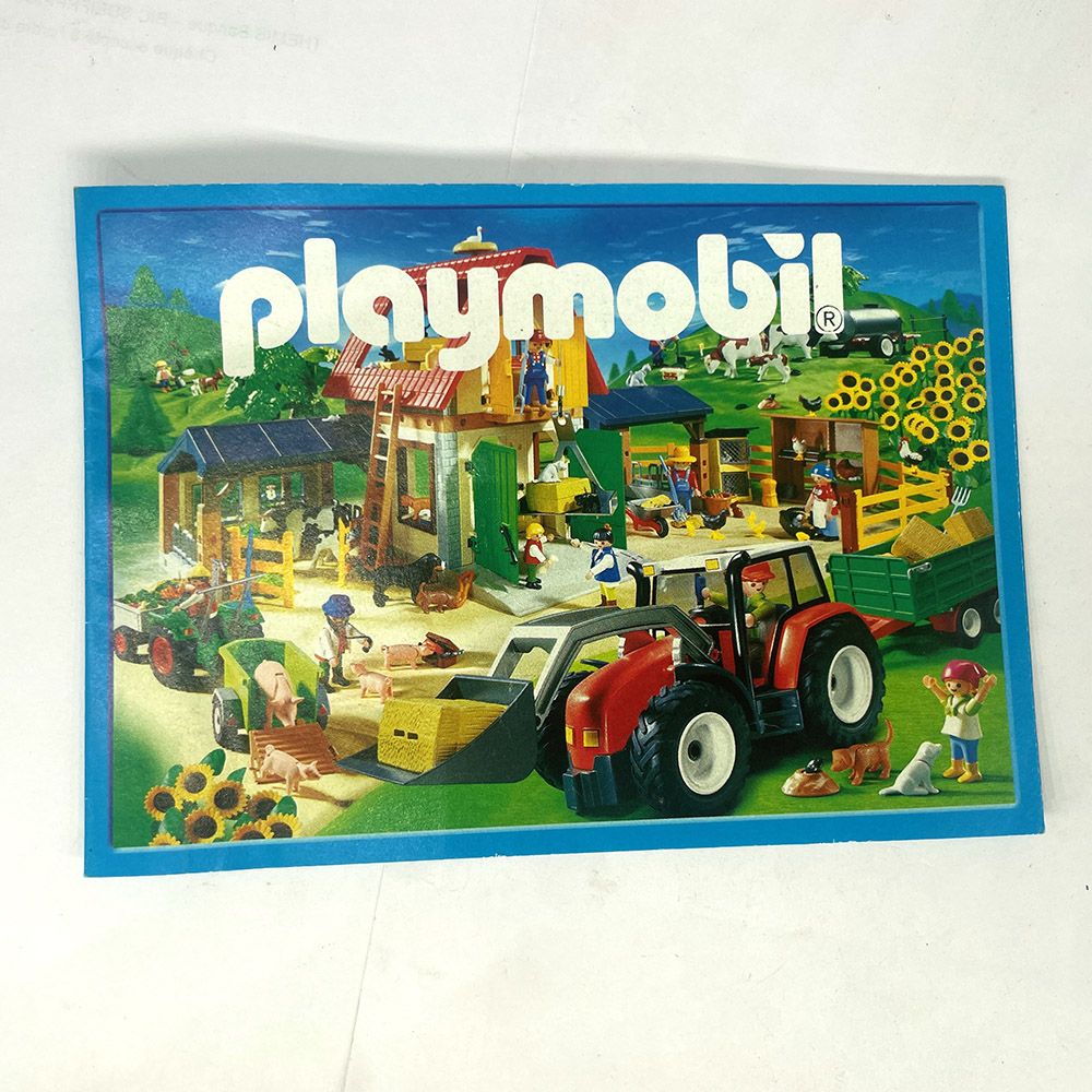 Playmobil leaflet pub ferme tracteur