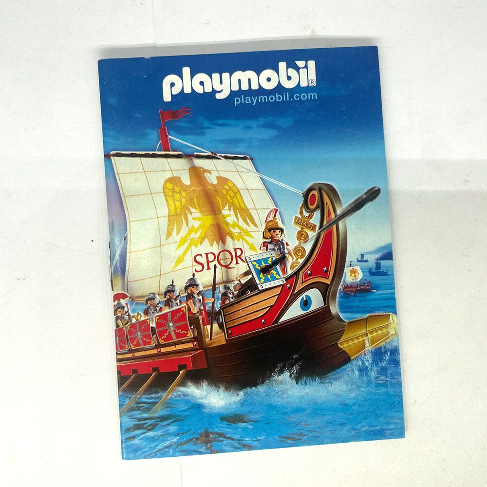 Playmobil leaflet pub galère romaine