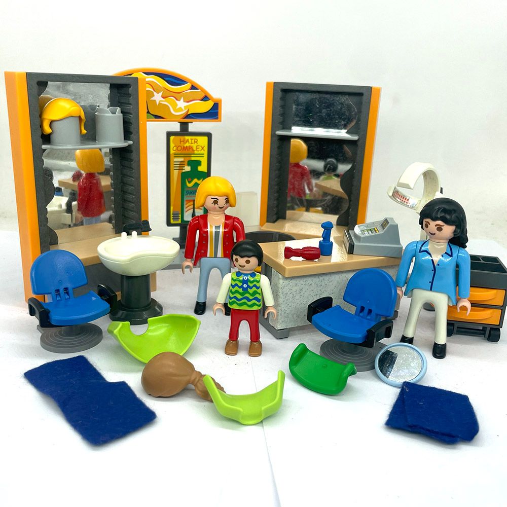 playmobil set coiffeur