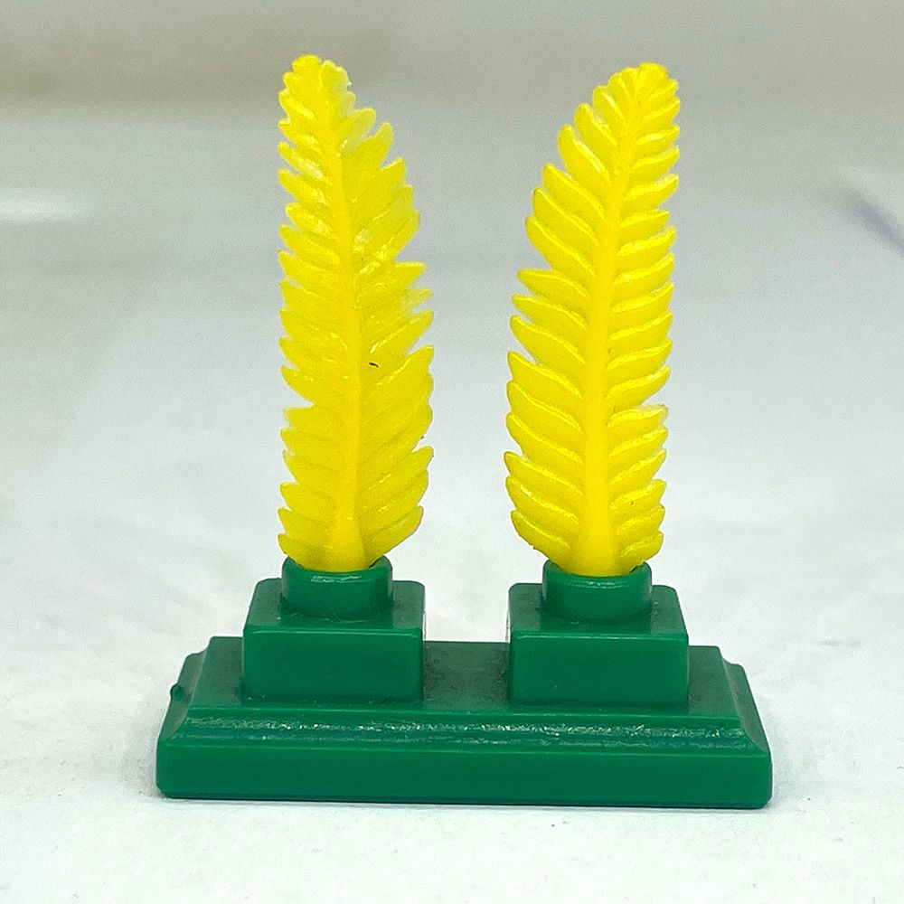 playmobil encrier vert et plumes vintage