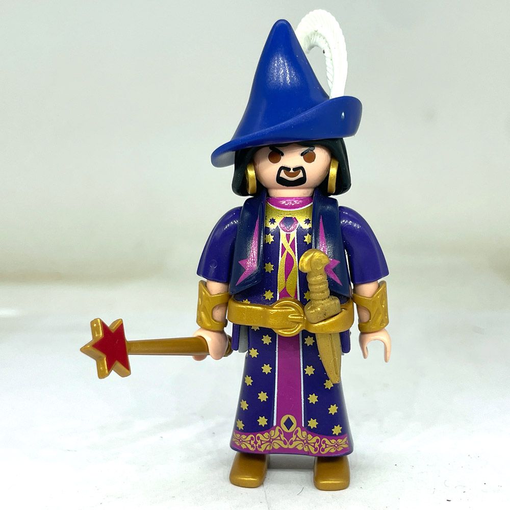 playmobil magicien violet