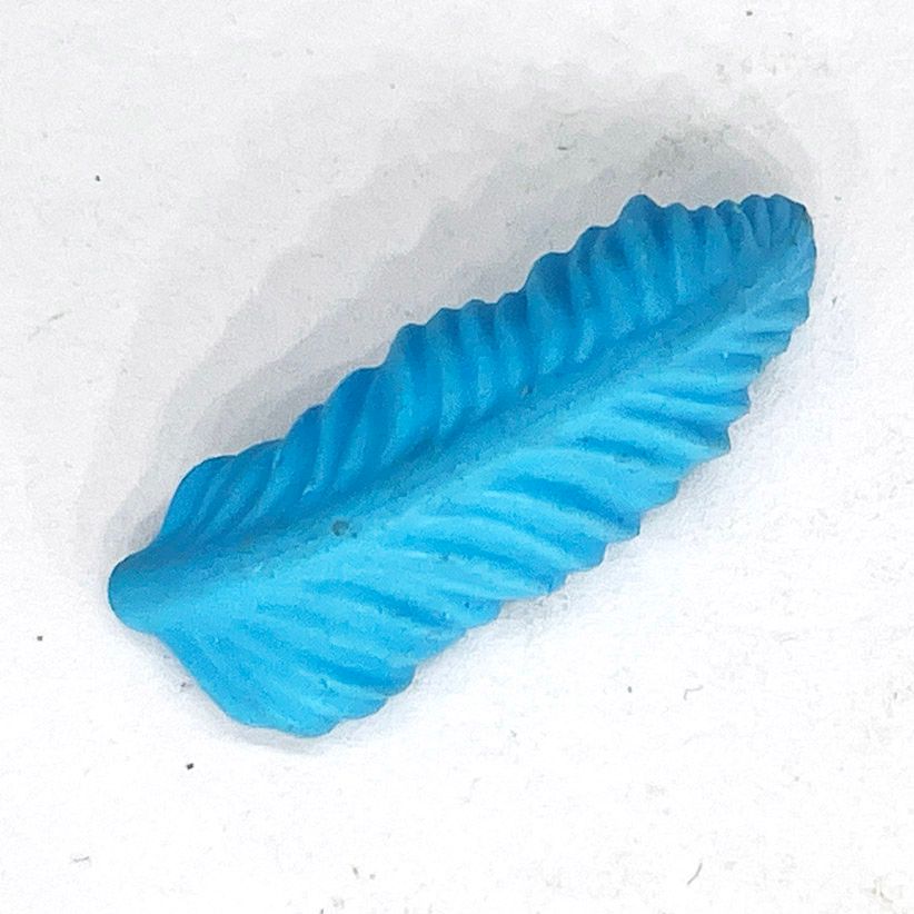 Playmobil plume bleu bleu allongée
