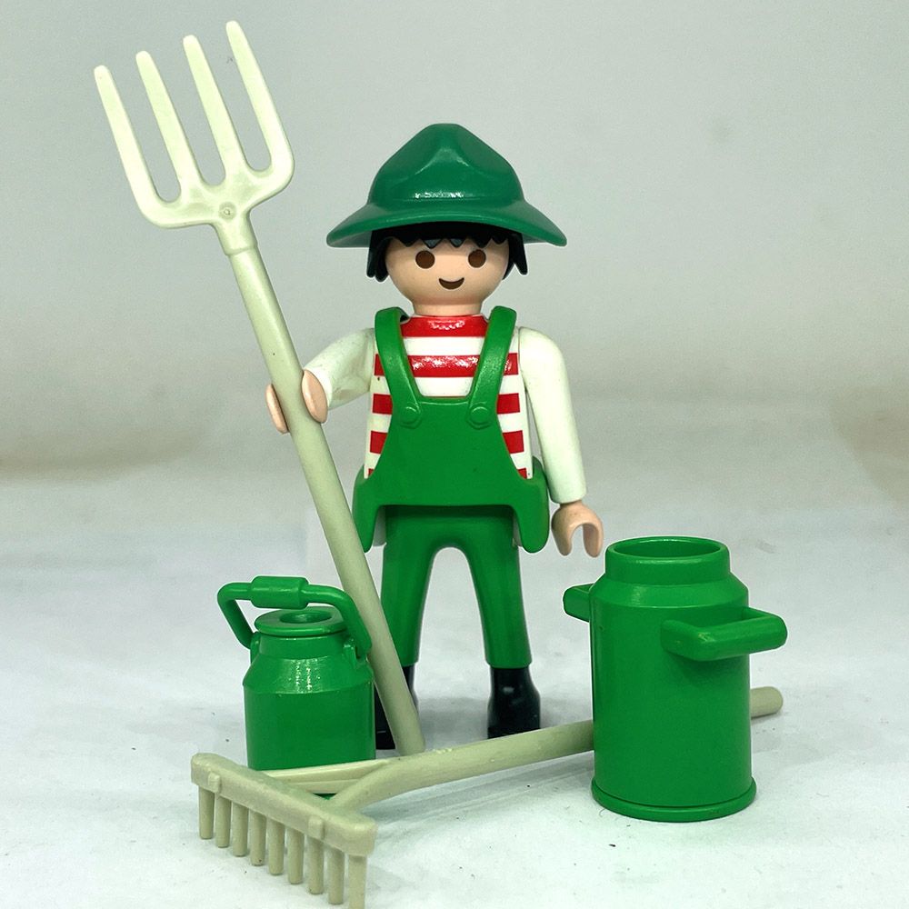 playmobil fermier et accéssoires