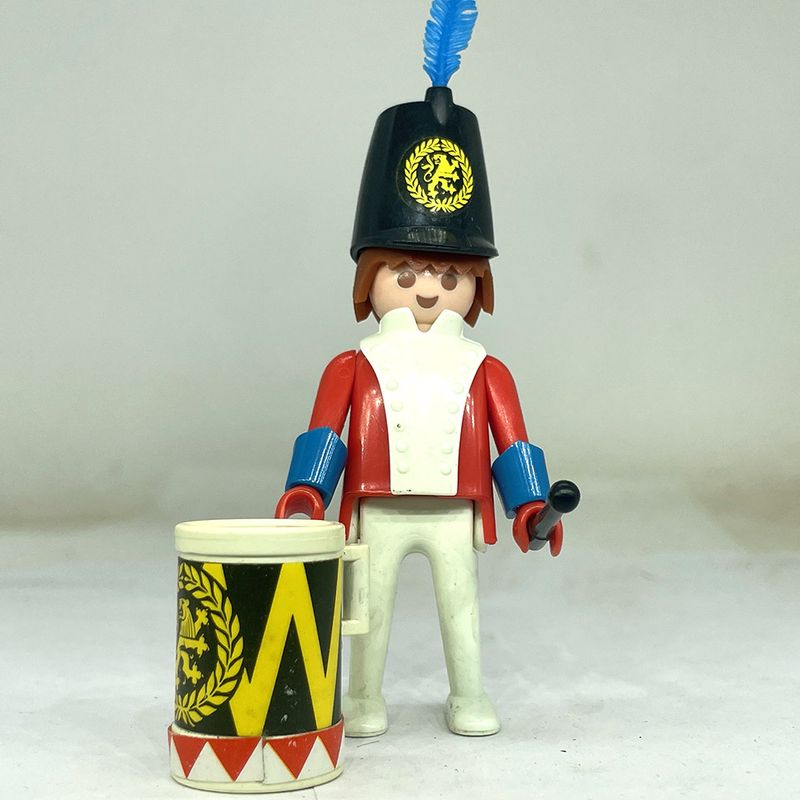playmobil soldat anglais au tambour playmobil soldat anglais au tambour