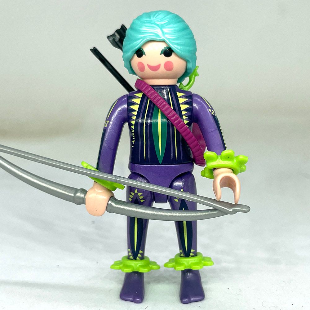playmobil guerrière elfe fée en violet playmobil guerrière elfe fée en violet