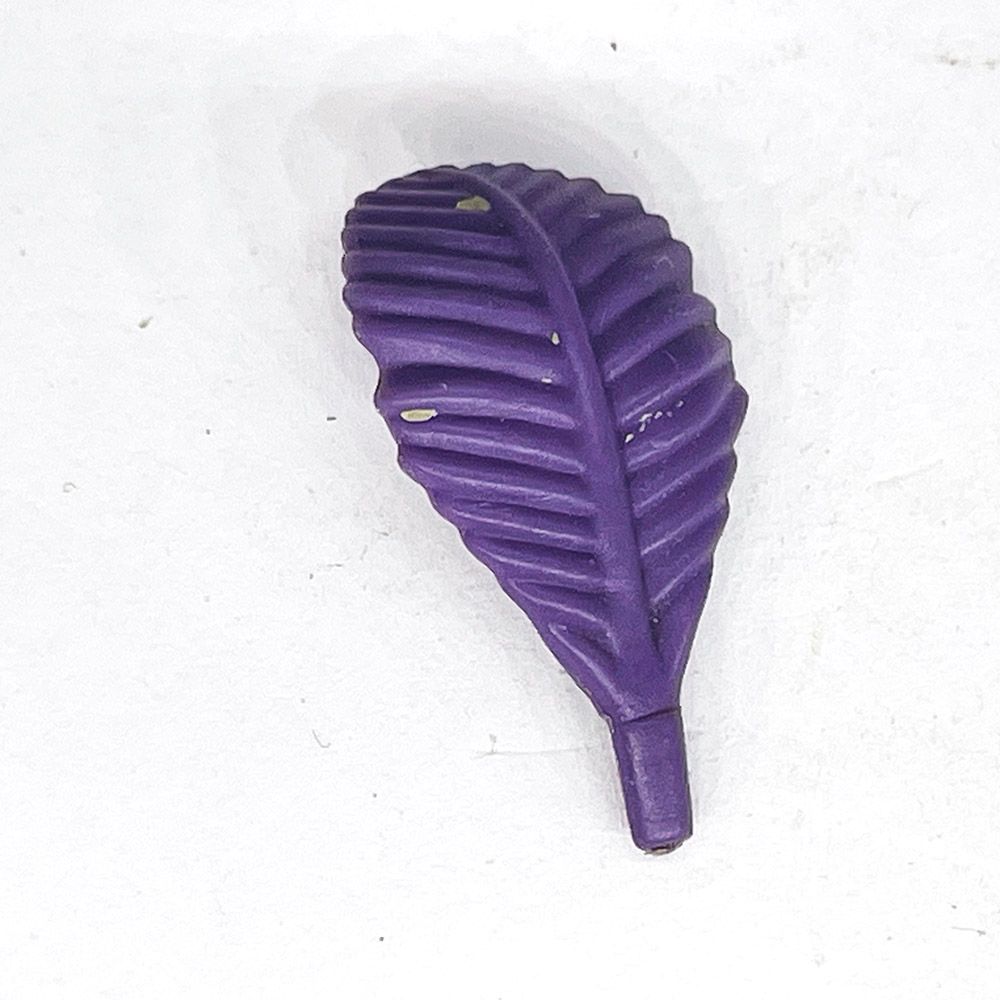 Playmobil plume mauve arrondie