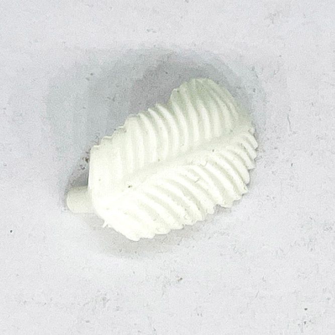 Playmobil plume plate blanche