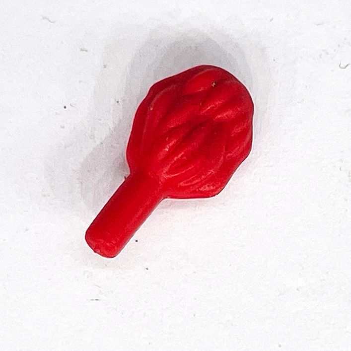 Playmobil plume mini toupet rouge