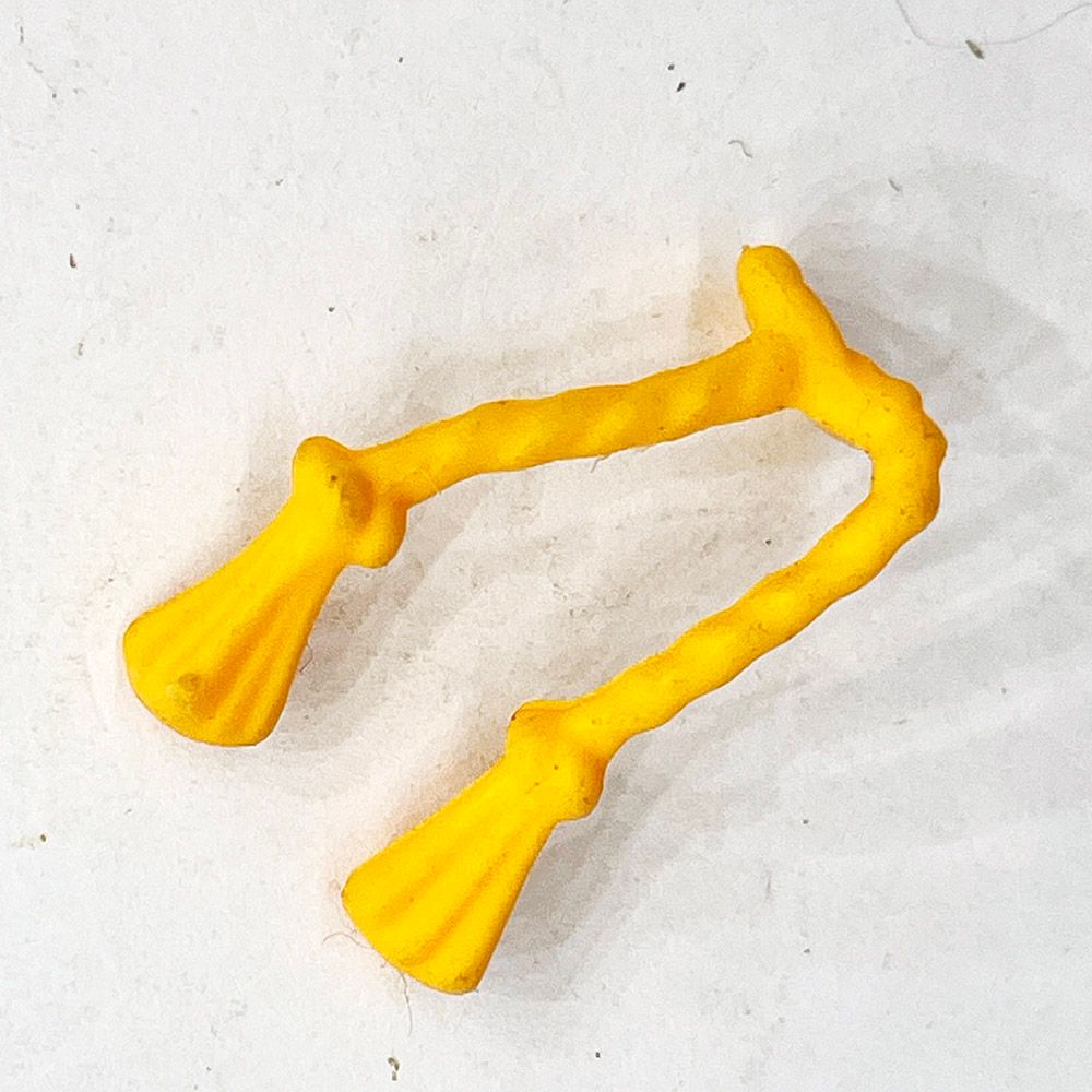 Playmobil plume cordelette jaune