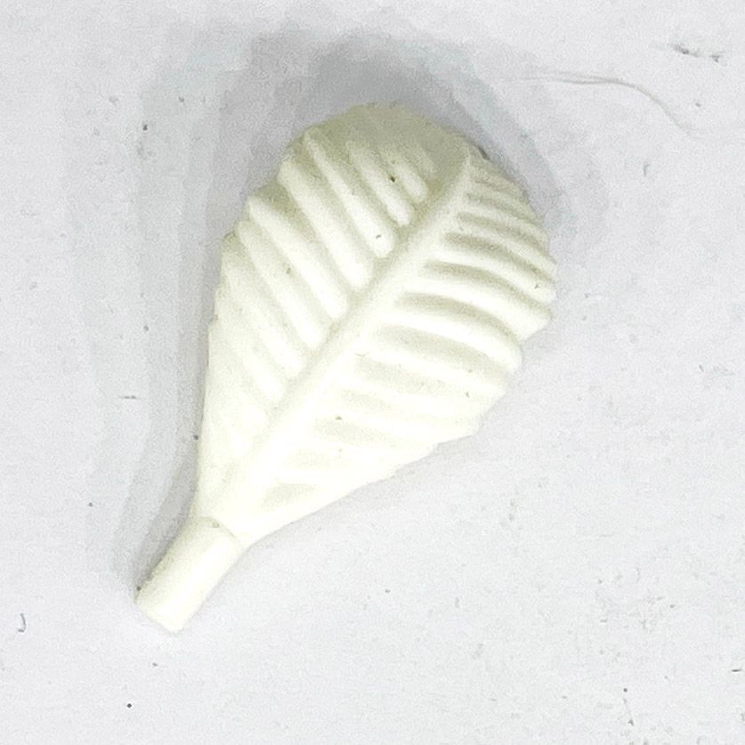 Playmobil plume blanche arrondie