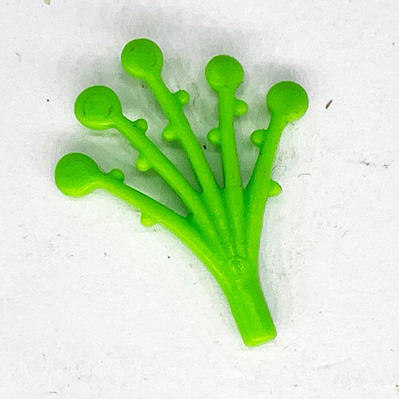 Playmobil plume ciselée verte