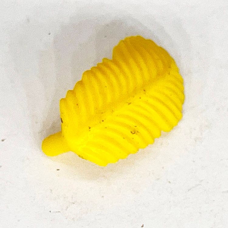Playmobil plume jaune plate