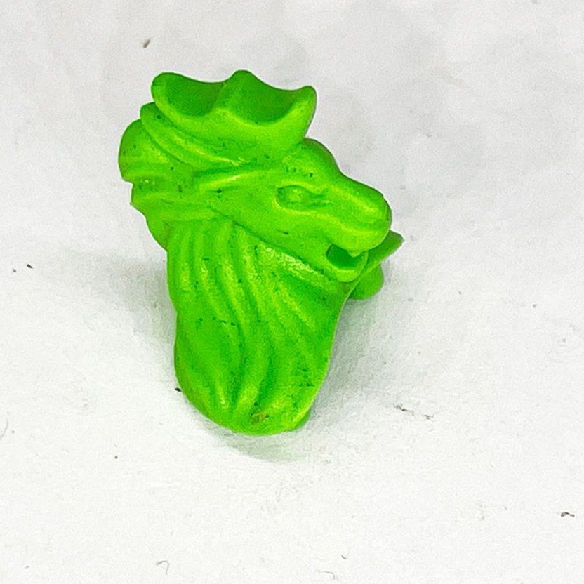 Playmobil plume tête de lion vert Playmobil plume tête de lion vert