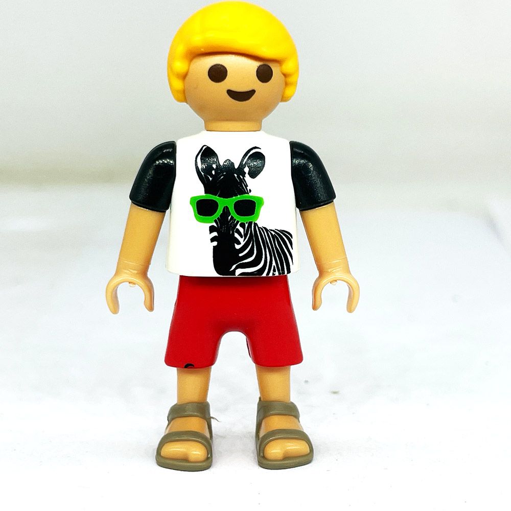 Playmobil enfant Tshirt zèbre