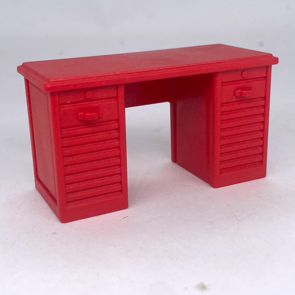 Playmobil bureau office rouge