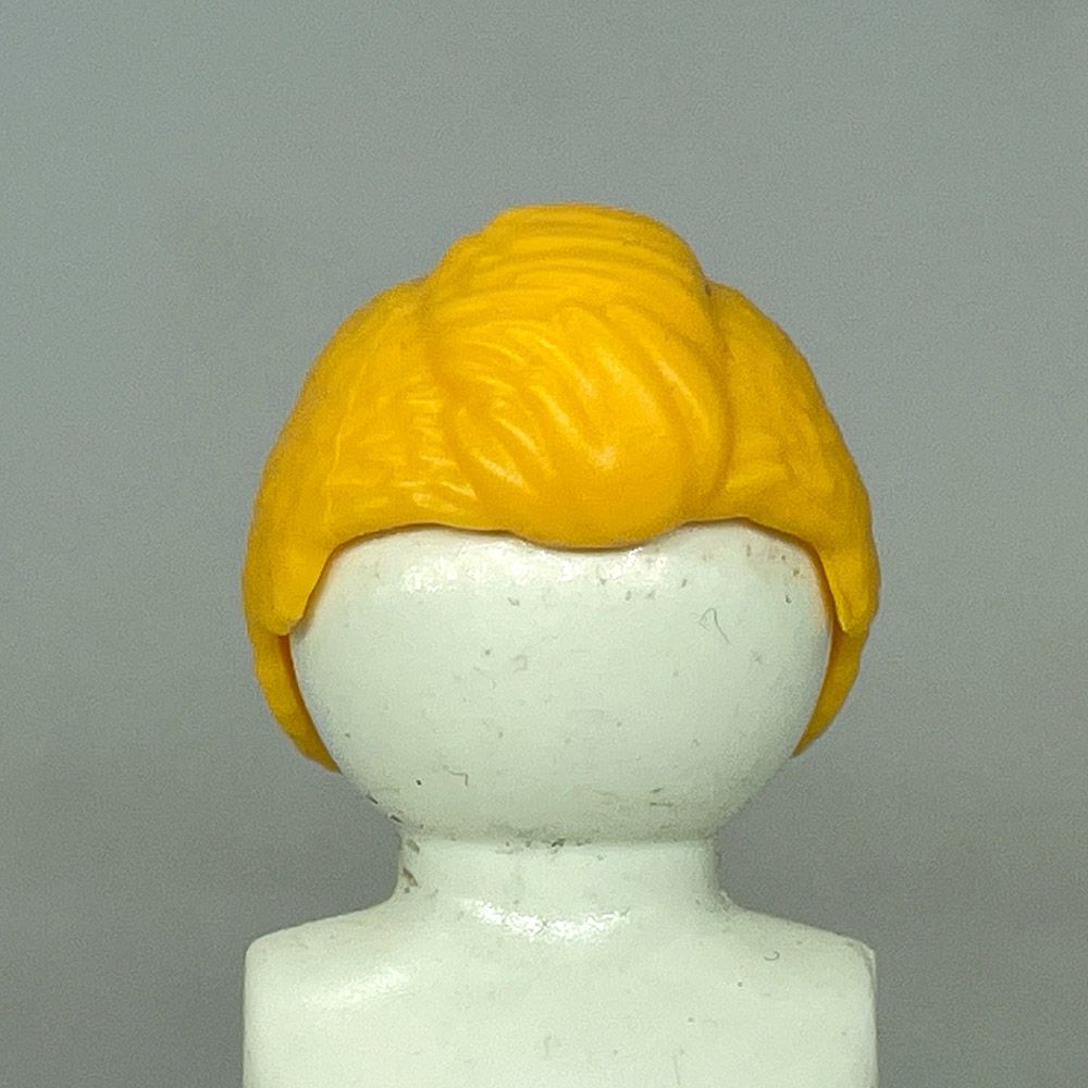 Playmobil cheveux blond rasé court et crête Playmobil cheveux blond rasé court et crête