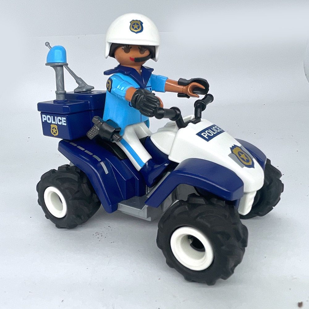 playmobil quad de police