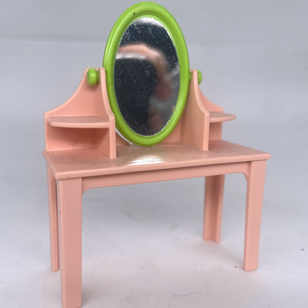 playmobil coiffeuse rose